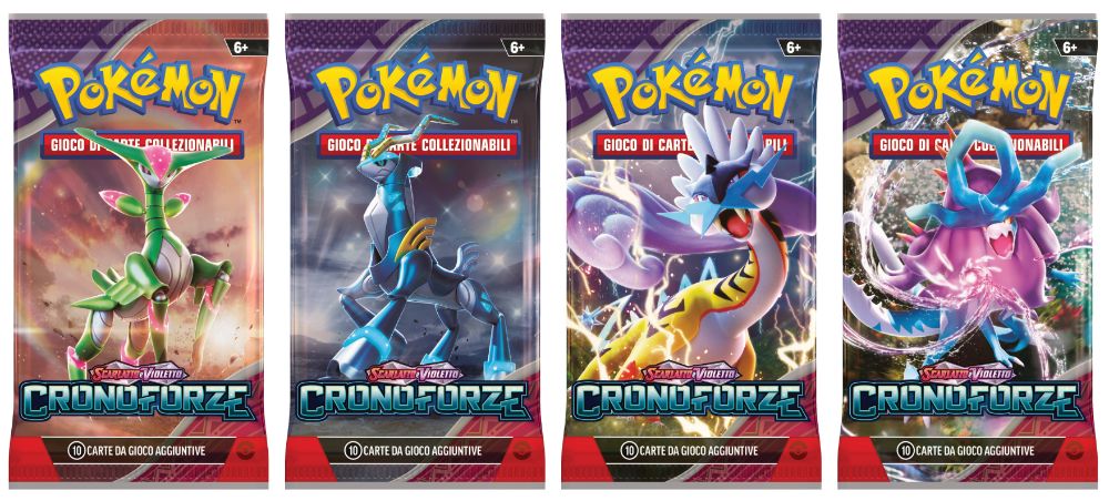 Pokémon GCC disponibile l espansione Scarlatto e Violetto Cronoforze