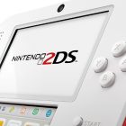 nintendo 2DS white red cover