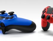 playstation 4 dualshock 4 red blue cover