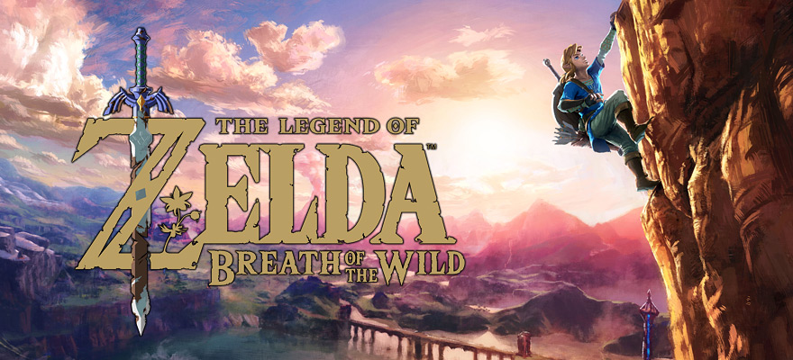 The Legend Of Zelda: Breath Of The Wild, Link Alle Prese Con Alberi 