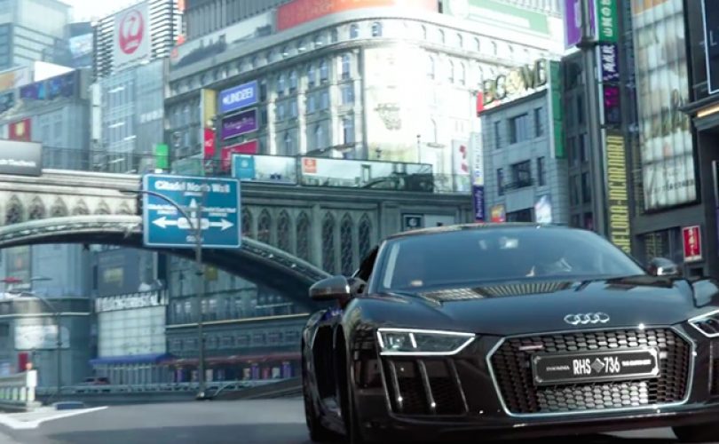 Audi R8 di KINGSGLAIVE: FINAL FANTASY XV