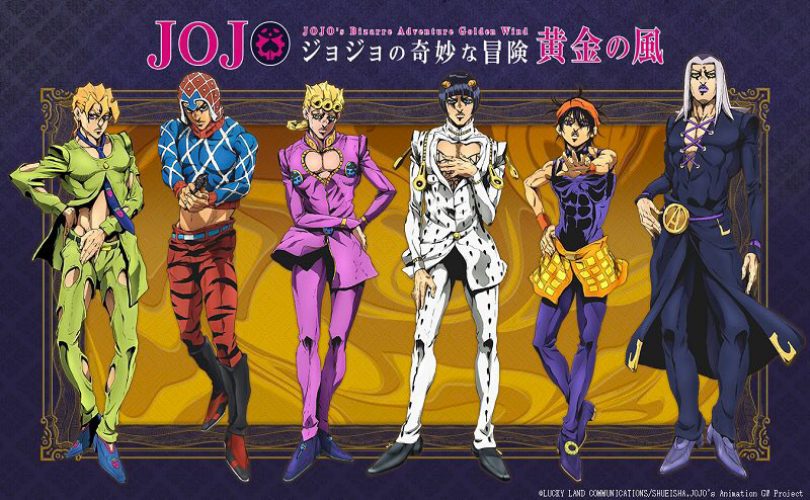 JOJO’s Bizarre Adventure: annunciato l’anime di Vento Aureo