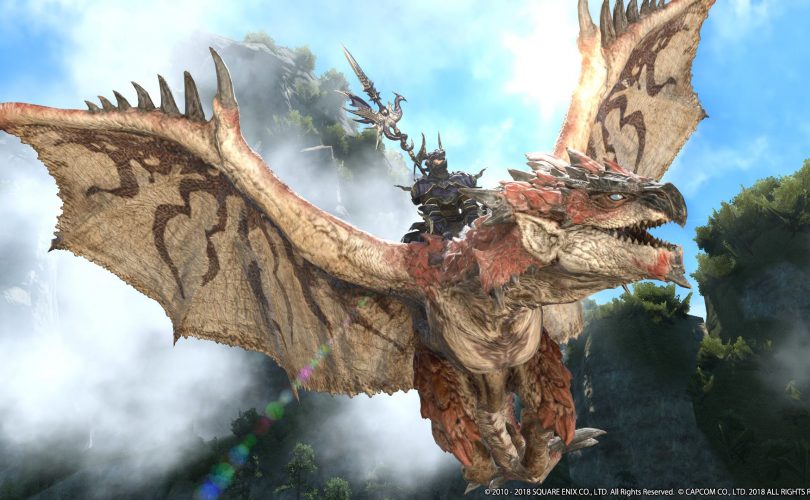 FINAL FANTASY XIV: al via la collaborazione con MONSTER HUNTER: WORLD