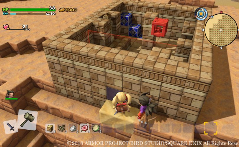 DRAGON QUEST BUILDERS 2 introdurrà la costruzione automatica