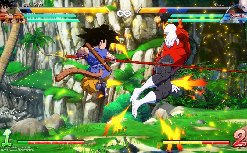 dragon ball fighterz goku gt anteprima dlc screenshot 02