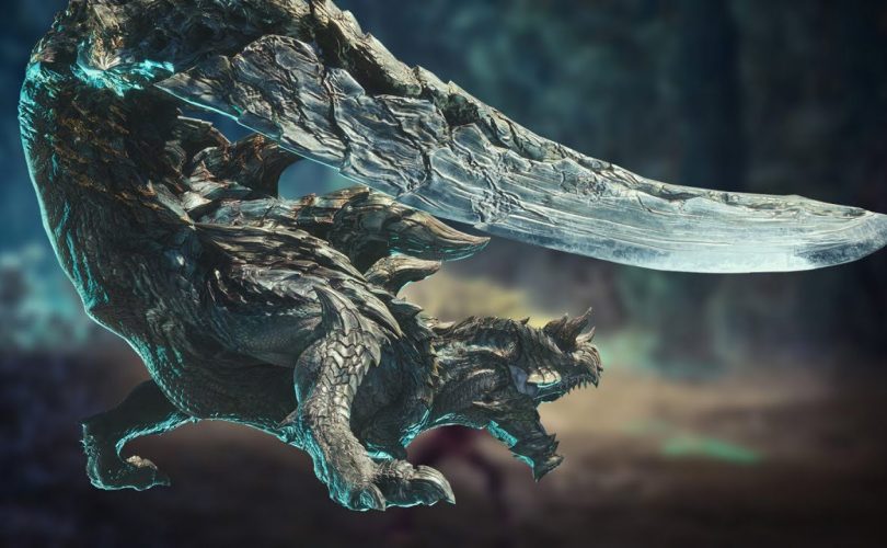 MONSTER HUNTER WORLD: ICEBORNE, l'Acidic Glavenus in azione