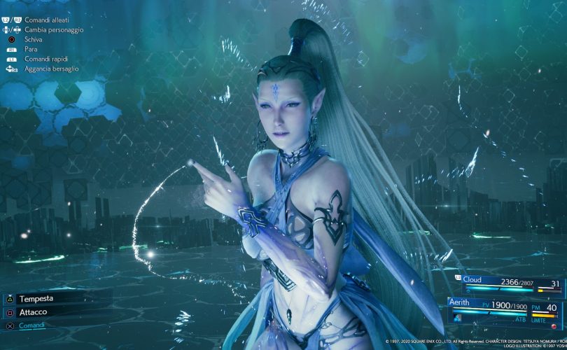 L'Esper Shiva in FINAL FANTASY VII REMAKE