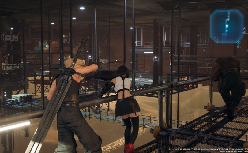 Cloud e Tifa in FINAL FANTASY VII REMAKE