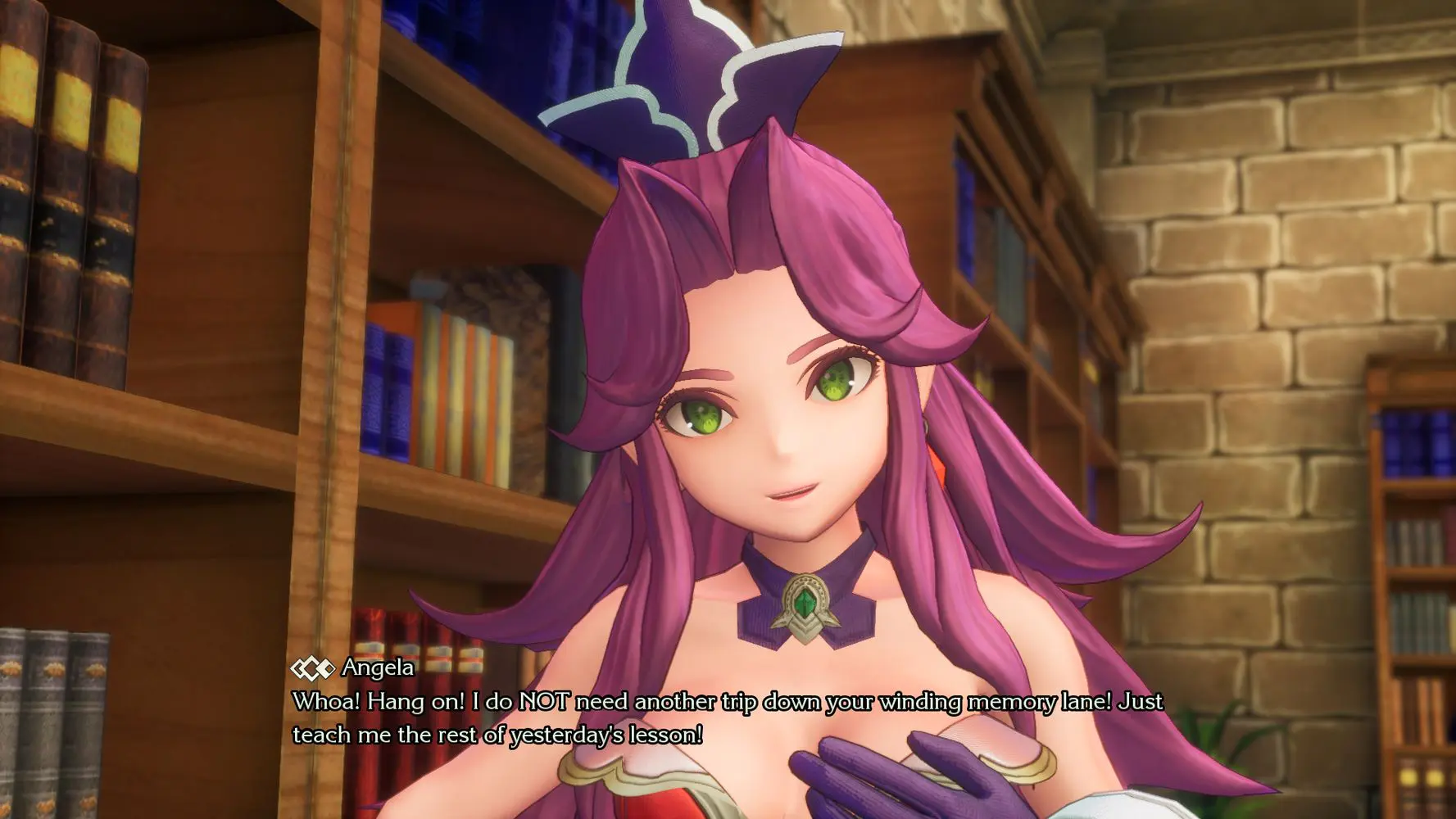 Angela, TRIALS of MANA
