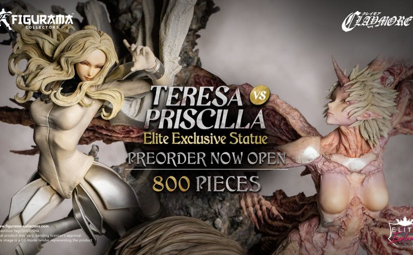 Claymore: pre-order aperti per la Teresa vs Priscilla Elite Exclusive Statue di Figurama Collectors