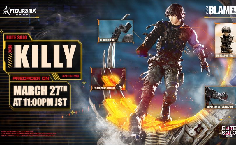 Blame! Killy Elite Solo Statue di Figurama Collectors