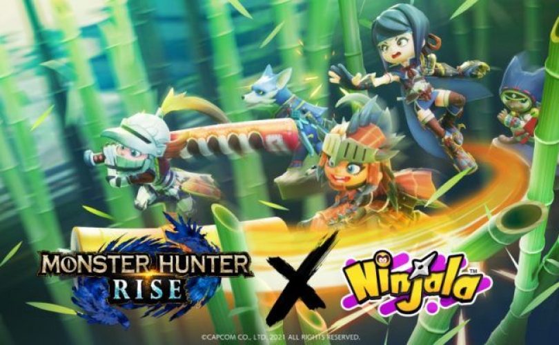 Ninjala: in arrivo una collaborazione con MONSTER HUNTER RISE