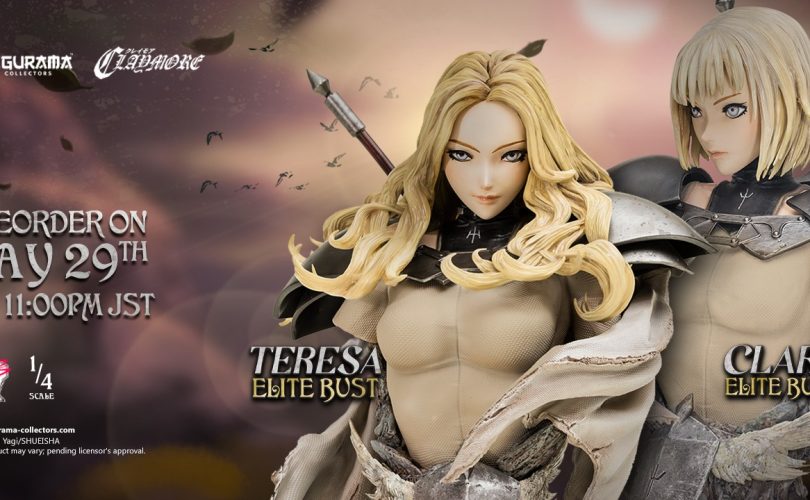 Claymore: sono in arrivo gli Elite Bust di Clare e Teresa