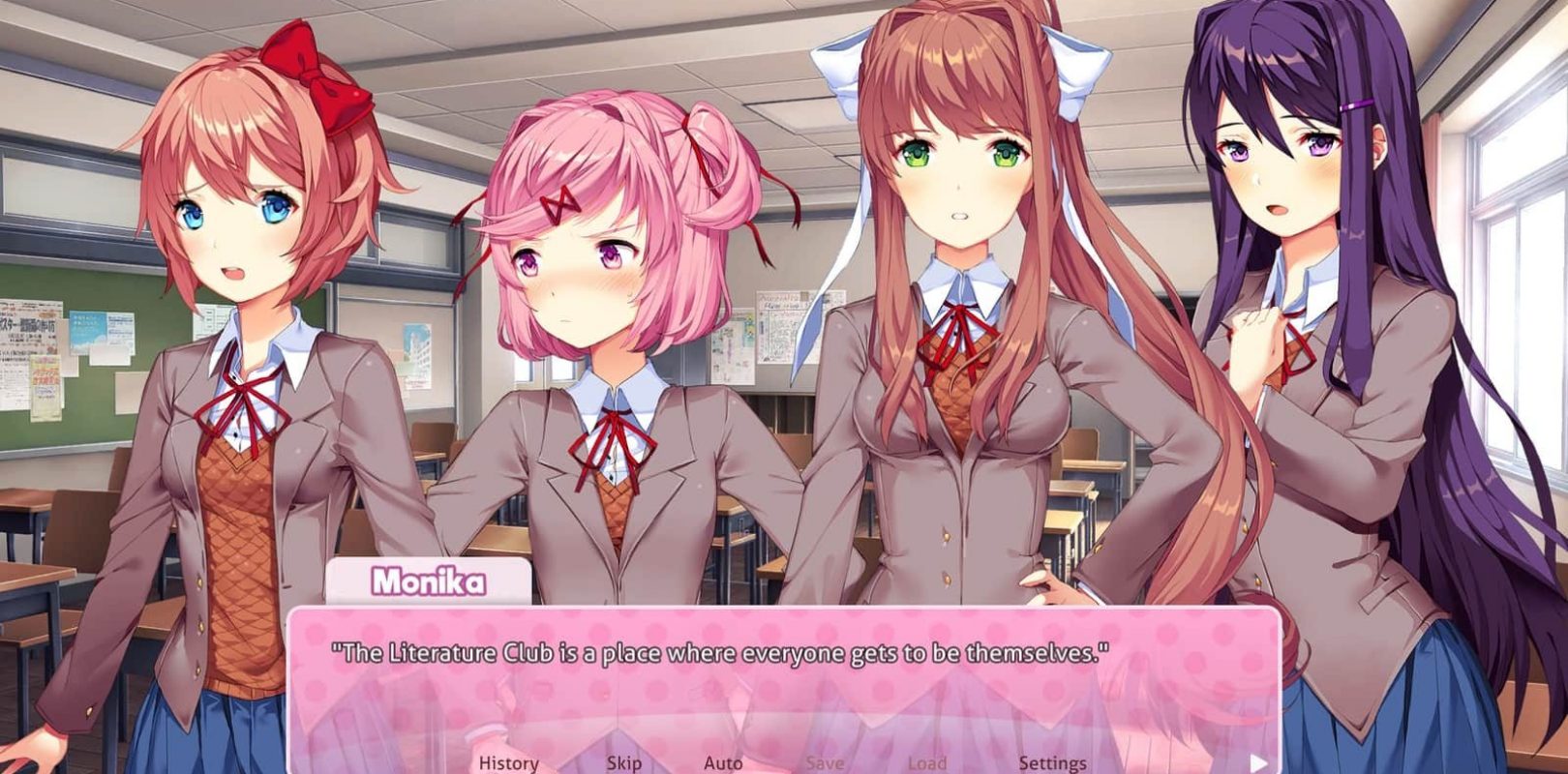 Doki Doki Literature Club Plus Un Nuovo Trailer Ci Mostra Il Gameplay 6492