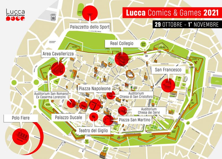 Lucca Comics & Games 2021 date e modalità di svolgimento della fiera