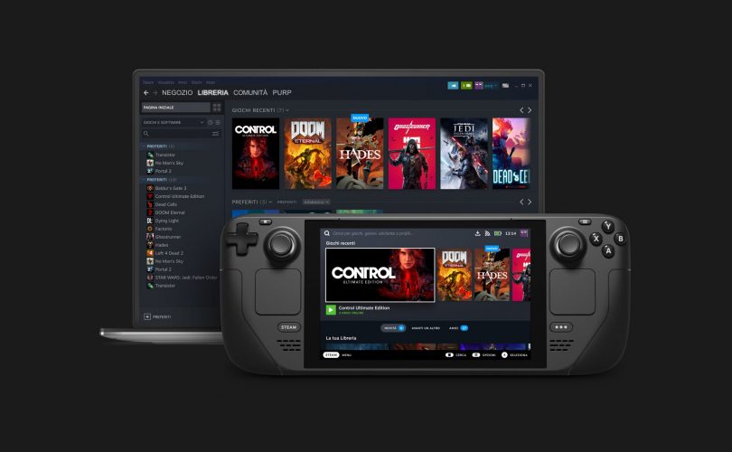 Steam Deck: Valve annuncia la sua console portatile