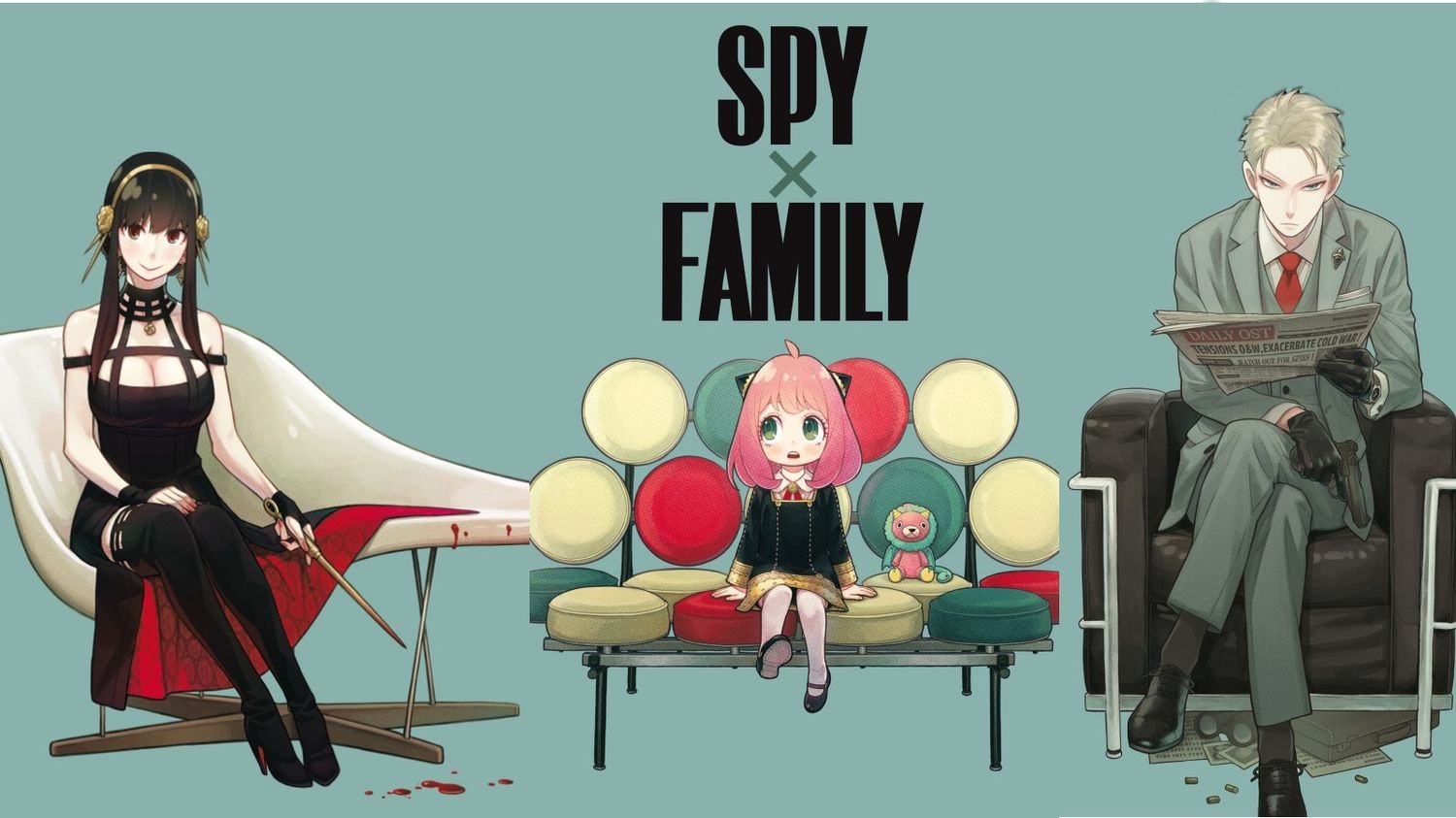 SPY x FAMILY: Anya, Yor and Loid's Nendoroids from WonHobby G Spring ...