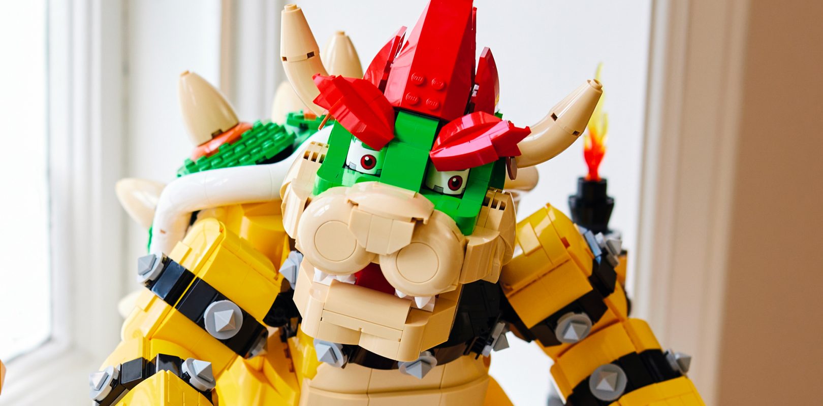 LEGO 71411 Super Mario Il Potente Bowser, Kit di Costruzioni per