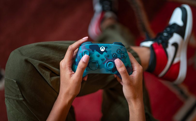 Xbox: Microsoft lancia il controller Mineral Camo