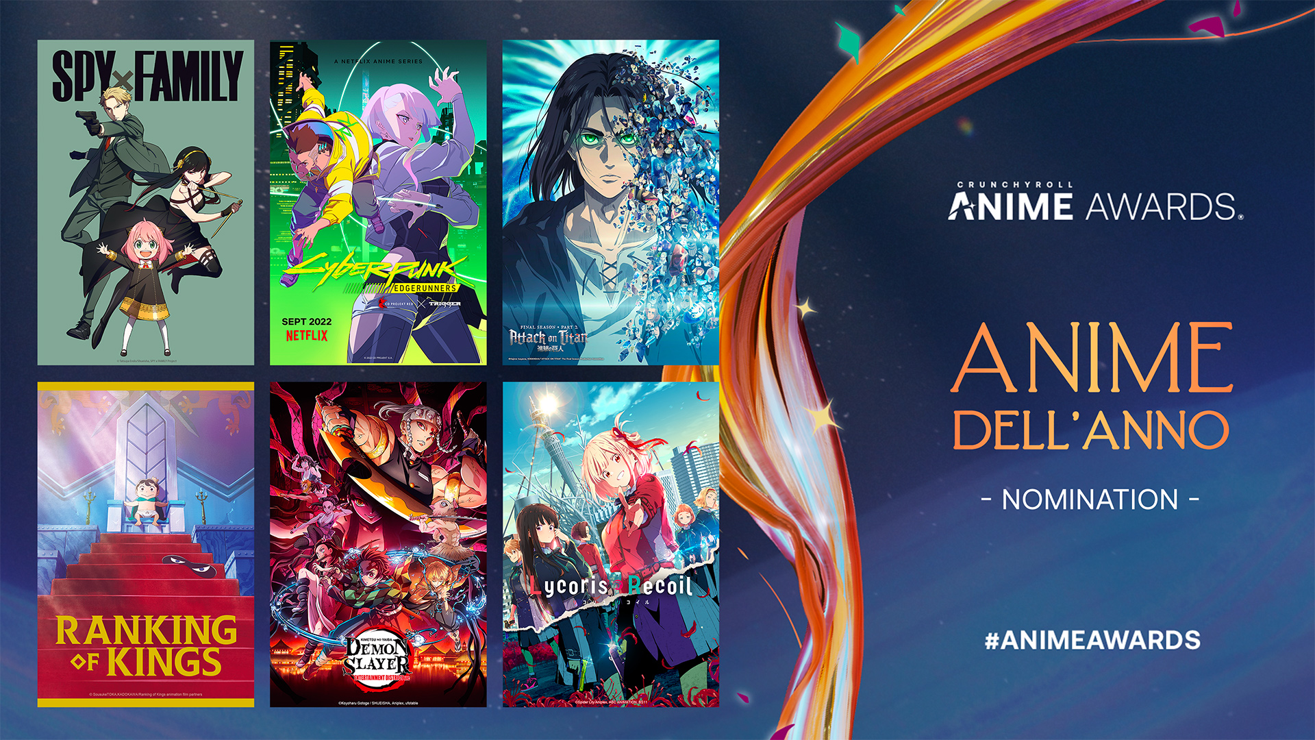 Crunchyroll Anime Awards 2023 Time to Vote Pledge Times