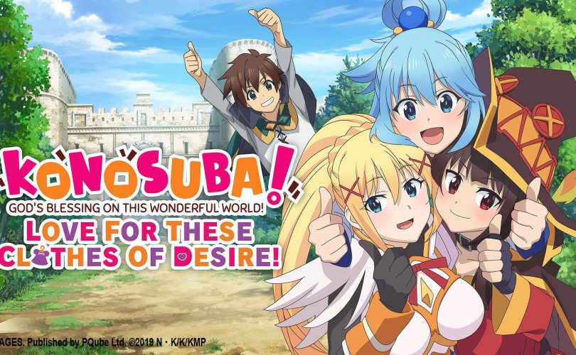 KONOSUBA – God’s Blessing on This Wonderful World! Love for These Clothes of Desire! arriva in Occidente