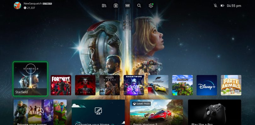 Xbox: è in arrivo una nuova interfaccia per la Home