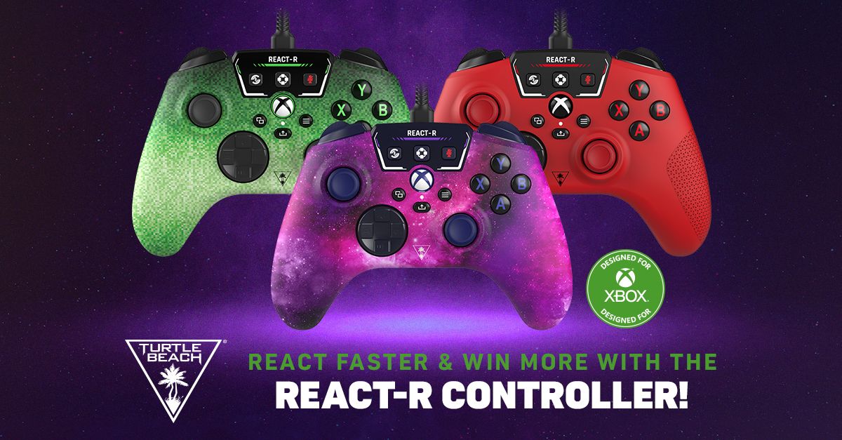 Turtle Beach unveils new color variations for the REACTR Controller