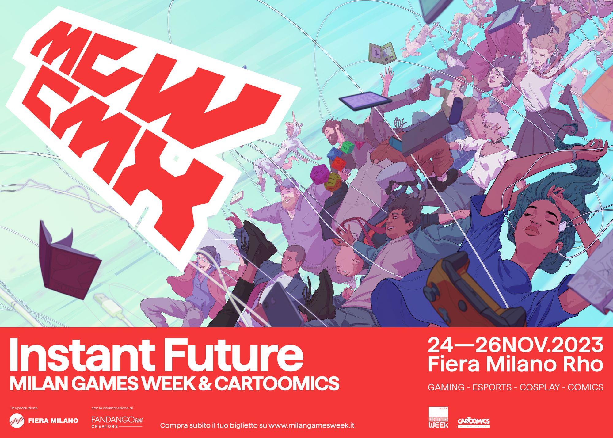 Milan Games Week & Cartoomics 2023 il programma dell'evento