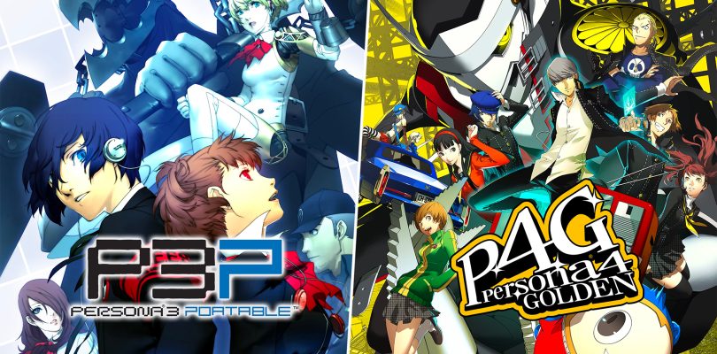 Persona 3 Portable e Persona 4 Golden: prenotazioni aperte per le edizioni fisiche