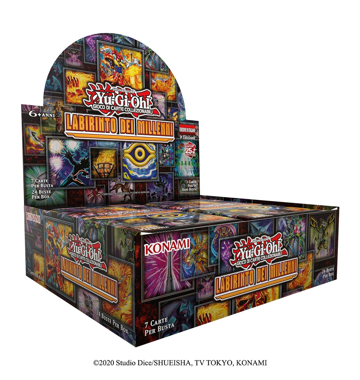 YuGiOh! GCC "Millennial Labyrinth" booster set available Pledge Times