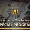 MONSTER HUNTER: una diretta per celebrare il 20° anniversario