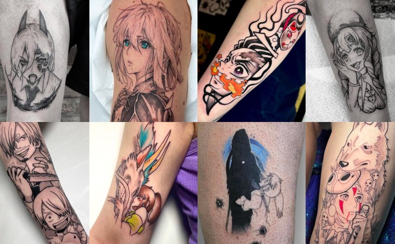 Il mondo degli Anime attraverso i tatuaggi