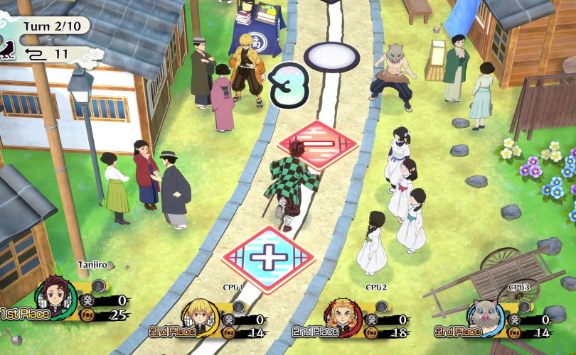 DEMON SLAYER: Kimetsu no Yaiba – Sweep the Board! è disponibile su PlayStation, Xbox e PC