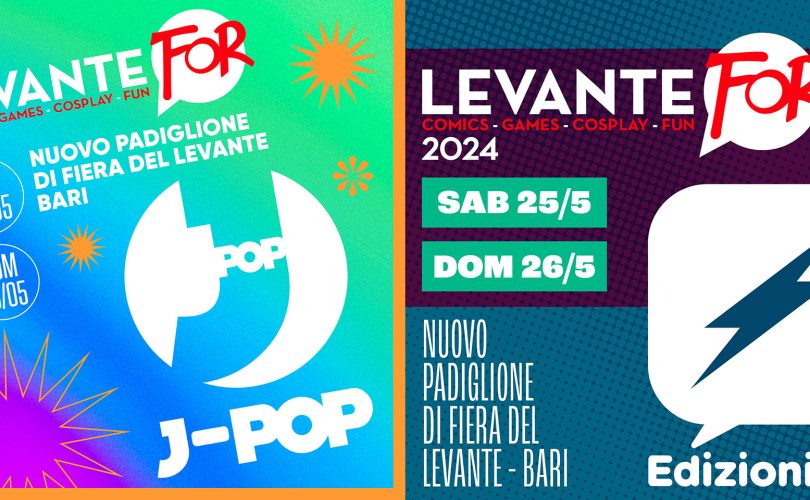 J-POP Manga sarà presnente al Levante For 2024