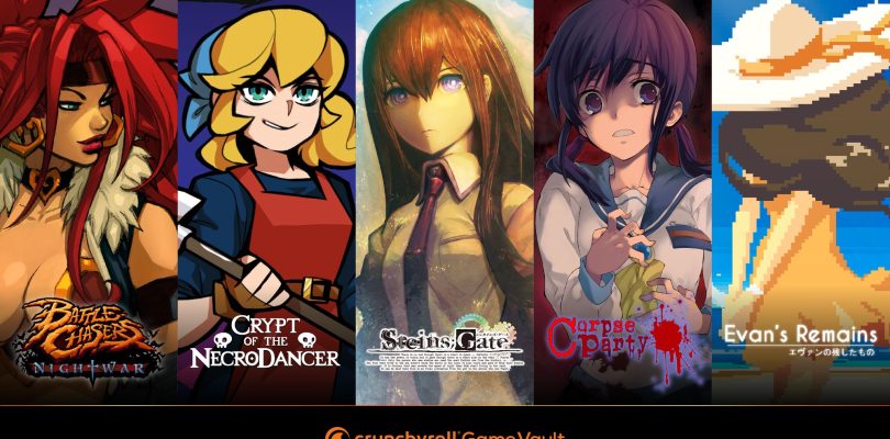 CRUNCHYROLL: in arrivo 15 nuovi giochi su Game Vault