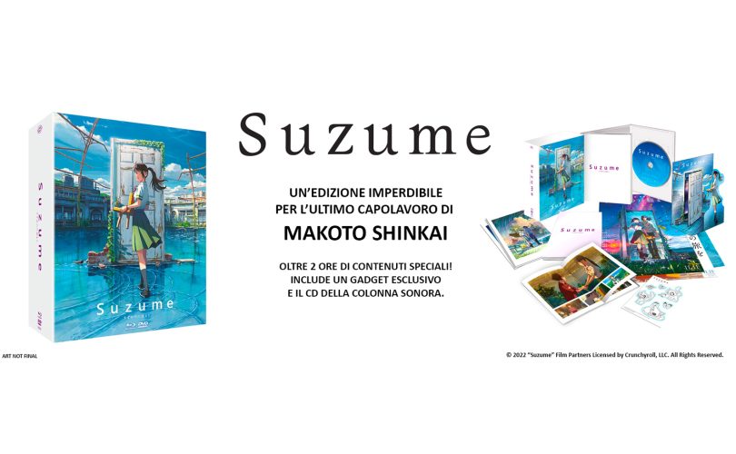 SUZUME: annunciata l’edizione home video da collezione