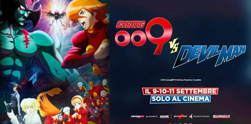 CYBORG 009 VS DEVILMAN: il trailer italiano del film