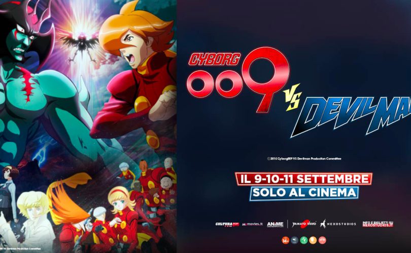 CYBORG 009 VS DEVILMAN: il trailer italiano del film