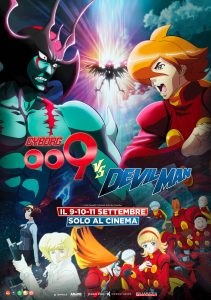 Anime al Cinema: CYBORG 009 VS DEVILMAN nelle sale a settembre