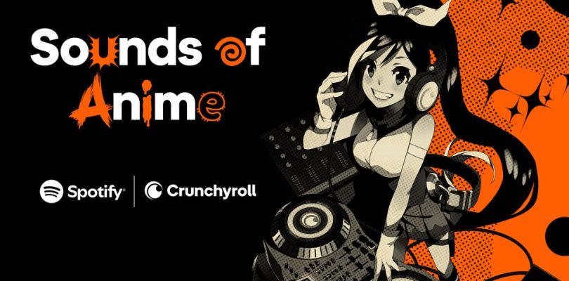 CRUNCHYROLL sbarca su Spotify con le playlist a tema anime