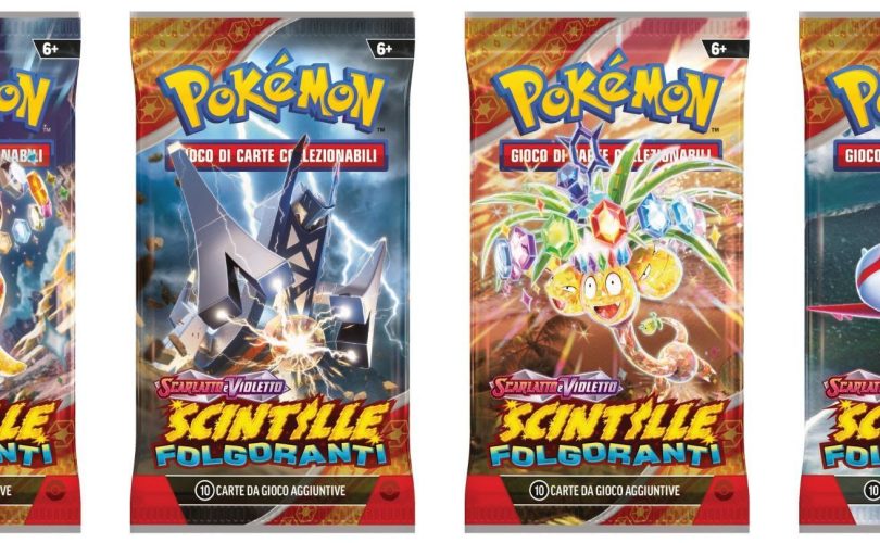 Pokémon GCC: annunciata l’espansione “Scarlatto e Violetto – Scintille Folgoranti”