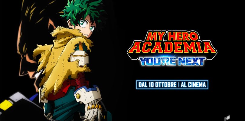 MY HERO ACADEMIA: YOU’RE NEXT sbarca al cinema in italia