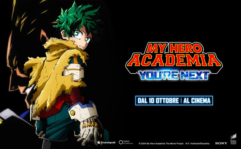 MY HERO ACADEMIA: YOU’RE NEXT sbarca al cinema in italia