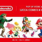 Nintendo aprirà un pop-up store per il Lucca Comics & Games 2024