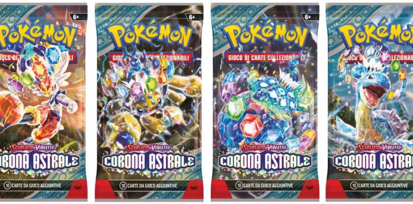 Pokémon GCC: disponibile l’espansione “Scarlatto e Violetto – Corona Astrale”