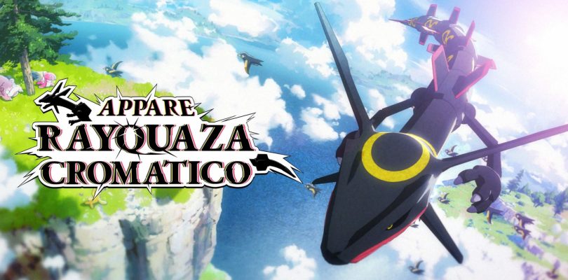 Pokémon Scarlatto e Violetto: appare Rayquaza cromatico