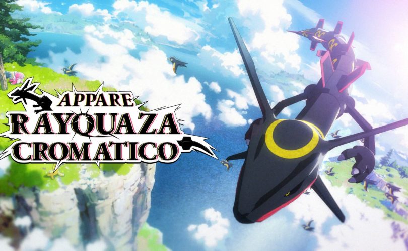 Pokémon Scarlatto e Violetto: appare Rayquaza cromatico