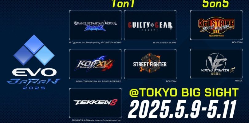 EVO Japan 2025: svelata la lineup di giochi