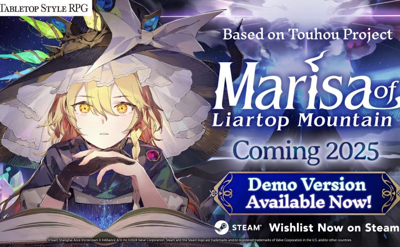 Marisa of Liartop Mountain: demo disponibile su PC