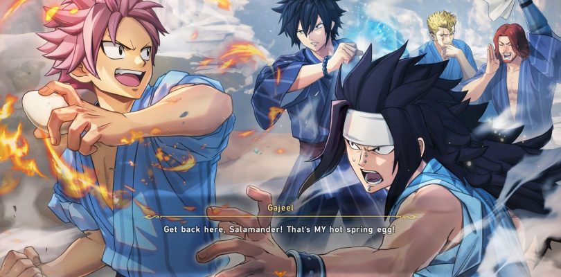 FAIRY TAIL 2: disponibile il DLC dedicato alle terme